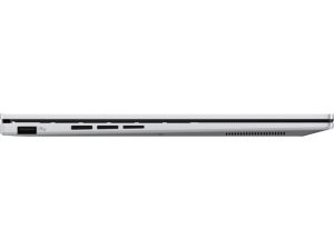 Лаптоп Asus Zenbook UX3405CA-ST787X, Intel Ultra 9 285H 2.9 GHz (24MB Cache, up to 5.4 GHz, 16 cores, 16 Threads), 14.0 OLED WQXGA+(WQ+) 2880X1800 16:10 Bend+500nits Glare , 120 Hz, LPDDR5X 32GB ( on board ),1TB  SSD G4, Windows 11 Pro,Foggy Silver