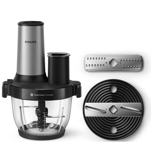 Чопър PHILIPS HR1504/00 Series 5000, 3in1, 650W, 2л купа, 4 скорости, технологията PowerChop