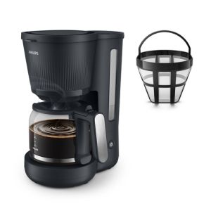 Кафемашина PHILIPS HD7411/90 Series 3000, Филтърно кафе, Вместимост 1.25л, автоматично изключване
