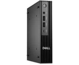 Настолен компютър Dell Pro Micro Plus QBM1250, Intel Core Ultra 5 235 (13 TOPS NPU, 14 cores, up to 5.0GHz), 16 GB: 1 x 16 GB, DDR5, up to 5600 MT/s, 512GB SSD TLC, Integrated Graphics, Wi-Fi 6E, Bulgarian Keyboard&Mouse, 180W, Ubuntu, 3Y PS