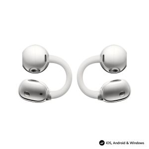 Безжични слушалки HUAWEI FreeClip 2, Bluetooth 6.0, White