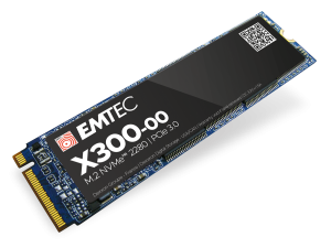 SSD 256GB EMTEC X300 Power Pro, M.2 2280,  NVMe PCIe Gen 3.0 x 4, 3D NAND - ECSSD256GX300