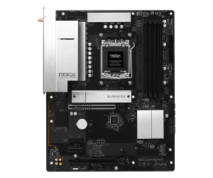 ASROCK MB Desktop B850 Rock WiFi 7, AM5, 4x DDR5, 1x PCIe 5.0 x16, 1x PCIe 4.0 x16, 1x Blazing M.2, 1x Hyper M.2, 4x SATA3, RAID 0, 1, 10, 7.1 CH HD Audio, 1x HDMI, 8x USB 3.2, 8x USB 2.0, 2x USB-C, 2.5G LAN, 2x Wi-Fi 7, BT, 1x HDMI, 1x SPDIF, ATX