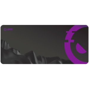 Подложка за мишка LORGAR MPA15XL (LRG-MPA15XL), 900x400x3mm, Лилаво/ Черно