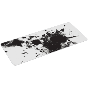 Подложка за мишка LORGAR MPA14XL (LRG-MPA14XL), 900х400х3мм, Черен/Бял
