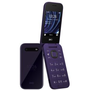 Мобилен телефон HMD 2660 Flip 4G, Dual SIM, Violet
