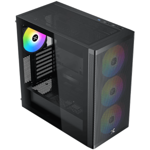 Xigmatek Osiris (EATX, U3x1+U2x2, Mesh Grill FP & Left TG, 3PCS 140mm Y40A & ARGB RemoteControl Box)