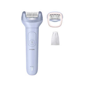 PHILIPS Epilator Series 8000 2 speed setting wet and dry use up to 60 min cordless use