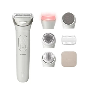 PHILIPS Beauty Set Series 9900 SkinLed technology shaving head exfolashion brush facial cleansing brush