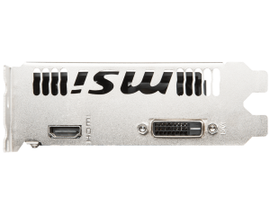 Видео карта MSI GeForce GT 1030 AERO ITX 2GD4 OC, 2GB DDR4, 64-bit, HDMI, DVI