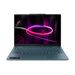 Лаптоп LENOVO Yoga 7 2-in-1 14AGP11 (83TD001NBM), 14" WUXGA (1920x1200) OLED Touch, AMD Ryzen™ AI 7 445 (2.0GHz up to 4.6GHz, 6 ядра), 24GB LPDDR5x, 1TB SSD M.2, Yoga Pen Gen 2 with Case, Windows 11 Home, Tidal Teal