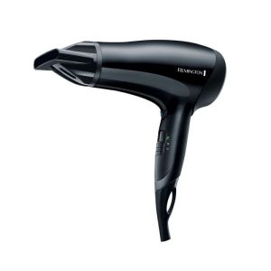 Сешоар Remington D3010 Power Dry,  2000W, Йонизираща система, 2 скорости, Eco функция, Черен