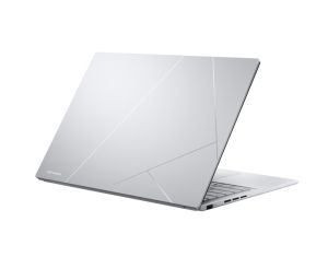 Лаптоп Asus Zenbook UX3405CA-ST1109NA, Intel Ultra 9 285H 2.9 GHz (24MB Cache, up to 5.4 GHz, 16 cores, 16 Threads), 14.0 OLED WQXGA+(WQ+) 2880X1800 16:10 Bend+500nits Glare , 120 Hz, LPDDR5X 32GB ( on board ),1TB  SSD G4, No OS , Foggy Silver, no adapter
