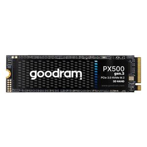 SSD 512GB GOODRAM PX500 Gen 3 (SSDPR-PX500-512-80-G3), M.2 2280, PCIe Gen 3 x4 NVMe, 3D NAND