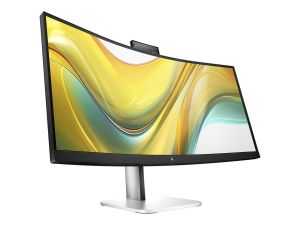 Монитор HP Series 5 Pro - 534pm (9E0Z2UT), 34" VA Curved 1500R, WQHD (3440 x 1440) 100Hz, 21:9, 5ms, 400cd/m2, 4000:1, Cam 5MP, Mic, Speaker 4x3W, HDMI, DP, USB-C, RJ-45, Jet black