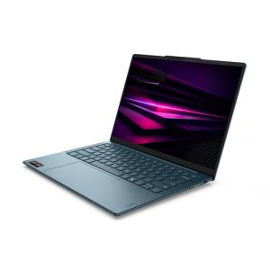 Лаптоп LENOVO Yoga Slim 7 14AGP11 (83QS0019BM), 14.0" WQXGA+ (2880x1800) OLED 120Hz, AMD Ryzen™ AI 7 445 (2.0 GHz up to 4.6 GHz, 6 ядра), 32GB LPDDR5x, 1TB SSD M.2, Backlit KBD, Windows 11 Home, Tidal Teal 