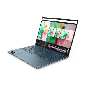 Лаптоп LENOVO Yoga Pro 7 14ASP10 (83LX000EBM), 14.5" 3K (2944x1840) OLED, AMD Ryzen™ AI 9 365 (2.0GHz up to 5.0GHz, 10 ядра), 32GB LPDDR5x, 1TB SSD M.2, Backlit, Windows 11 Home, Tidal Teal