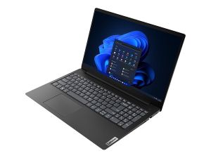Лаптоп LENOVO V15 G4 AMN, 15.6" FullHD (1920x1080) TN, AMD Ryzen 3 7320U (2.4GHz up to 4.1GHz, 4 ядра), 16GB DDR5, SSD 512GB М.2, Business Black, OS: Windows 11 Pro 