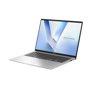 Лаптоп ASUS Vivobook 16 X1607QA-MB006W, 16" WUXGA (1920x1200) IPS, Snapdragon® X X1-26-100 (30M Cache, up to 3.0 GHz, 8 ядра), 16GB LPDDR5X, 512GB SSD M.2, Windows 11 Home, Cool Silver - 90NB15Z2-M006F0