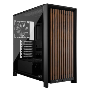 Corsair FRAME 4000D RS Wood Mid-Tower, Black/Walnut