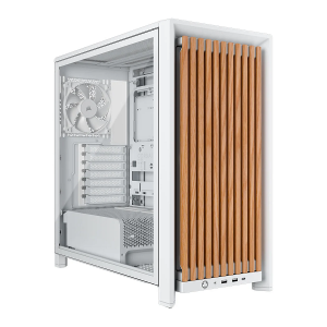 Corsair FRAME 4000D RS Wood Mid-Tower, White/Oak