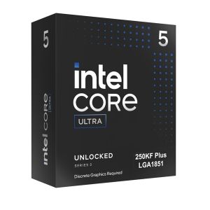 Процесор INTEL Core Ultra 5 250KF Plus (30M Cache, 4.20 GHz up to 5.30 GHz, 18 ядра, LGA1851) Box
