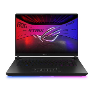 Лаптоп ASUS ROG Strix SCAR 16 (2025) G635LX-RW103X, 16'' WQXGA (2560x1600) 240Hz, Intel Core Ultra 9 275HX (36M Cache, up to 5.40 GHz, 24 ядра), NVIDIA GeForce RTX 5090 24GB GDDR7, 64GB DDR5, 2TB SSD M.2, RGB, Windows 11 Pro, Off Black - 90NR0L81-M004H0