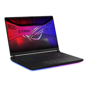 Лаптоп ASUS ROG Strix SCAR 16 (2025) G635LX-RW103X, 16'' WQXGA (2560x1600) 240Hz, Intel Core Ultra 9 275HX (36M Cache, up to 5.40 GHz, 24 ядра), NVIDIA GeForce RTX 5090 24GB GDDR7, 64GB DDR5, 2TB SSD M.2, RGB, Windows 11 Pro, Off Black - 90NR0L81-M004H0
