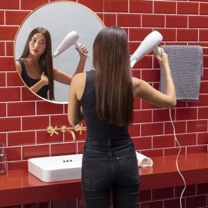 Сешоар Remington Power Dry Ionic D3199, 2200W, 2 скорости, 3 темп, Йонизация, Бял