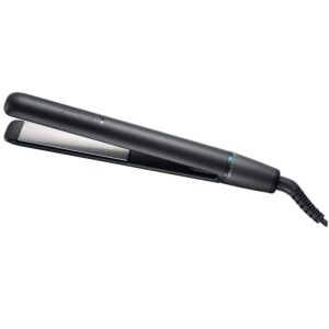 Преса за коса Remington Ceramic Glide 230 S3700, Керамично покритие от титан и турмалин, 150-230°C, 8 темп, LED, Черен