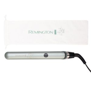 Преса за коса Remington Botanicals S5860, 150-230°C, 10 темп, BotaniCare, Advanced Ceramic, Плочи с екстрат от микробалсами, Зелен