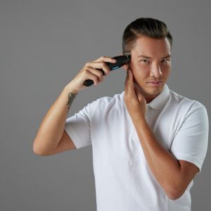 Машинка за подстригване Remington HC3000 POWER X3, 45 мин, V3 мотор, 0.5мм - 2.4 см, Самонаточващи остриета от японска стомана, Черен