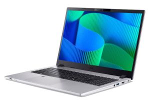 Лаптоп Acer TravelMate P2 TMP215-55-TCO-5378, Intel Core 5 120U (1.4GHz up to 5.0GHz, 12MB), 15.6" FHD (1920x1080) IPS, 16GB DDR5(2x8GB), 512GB PCIe NVMe SSD, Intel Graphics, RG-45, WiFi 6E, BT 5.3, KB Backlit, TPM 2.0, FPR, Win 11 Pro EDU, 3Y, Silver