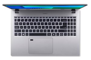 Лаптоп Acer TravelMate P2 TMP215-55-TCO-5378, Intel Core 5 120U (1.4GHz up to 5.0GHz, 12MB), 15.6" FHD (1920x1080) IPS, 16GB DDR5(2x8GB), 512GB PCIe NVMe SSD, Intel Graphics, RG-45, WiFi 6E, BT 5.3, KB Backlit, TPM 2.0, FPR, Win 11 Pro EDU, 3Y, Silver