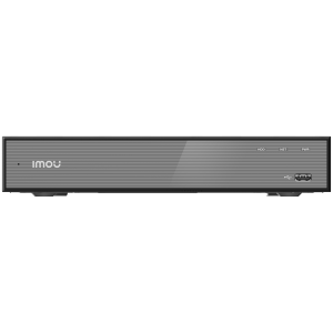 Imou 18-ch NVR, H.265, Max 8MP/15 fps, 1x RJ45 10/100, 1x VGA, 1x HDMI, 2x USB, 1x SATA max 16TB, Built-in Mic and Speaker, ONVIF, Smart detection (Motion, Person, Vehicle), DC 12V 2A