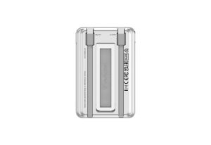 Външна батерия Verbatim Charge 'n' Go 2C Power Bank Magnetic Wireless 5000mAh with 2 USB-C Cables & Stand Silver