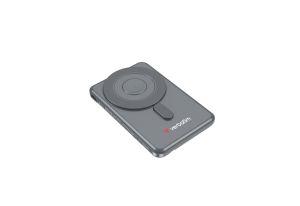 Външна батерия Verbatim Charge 'n' Go 2C Power Bank Magnetic Wireless 5000mAh with 2 USB-C Cables & Stand Grey