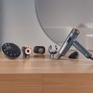 Сешоар Rowenta HY9430E0 Hair Dryer Maestria 4 You Ultimate Experience, BLDC Motor, 1800w, personalized & manual setings, 6 acc + vanity