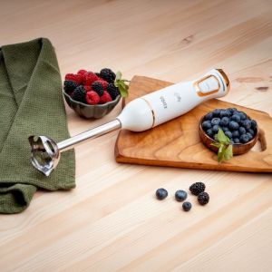 Пасатор Oliver Voltz Daisy OV51112W, 800W, 2 скорости, Стоманен накрайник, Бял