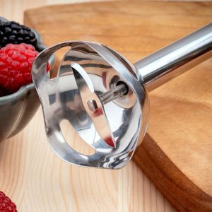 Пасатор Oliver Voltz Daisy OV51112W, 800W, 2 скорости, Стоманен накрайник, Бял