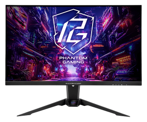 Монитор ASROCK PG32QFT, 32" IPS, QHD (2560x1440) 180Hz, 16:9, 1ms, 400cd/m2, 1000:1, AMD FreeSync, Speaker 2x2W, 2xHDMI, DP, Black