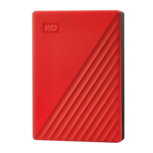 Външен диск 6TB WD My Passport (WDBR9S0060BRD-WESN), 2.5", USB 3.2 Gen 1, Red