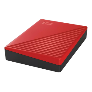 Външен диск 6TB WD My Passport (WDBR9S0060BRD-WESN), 2.5", USB 3.2 Gen 1, Red