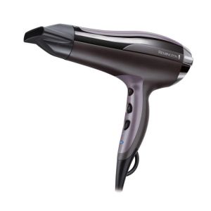 Сешоар Remington D5220 Pro-Air Turbo, 2400W, Турбо - 90 km/h, Дифузер, Йонизиране, Черен