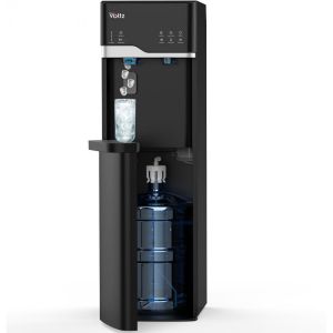 Диспенсър с ледогенератор Oliver Voltz OV51449G, 120-420W, 10°-90°C, Долно зареждане, Компресорно охлаждане, Черен