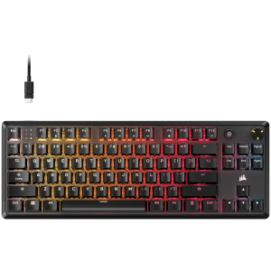 Corsair K70 CORE TKL, Gaming Keyboard, MLX RED, Black