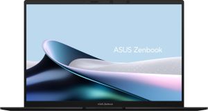 Лаптоп Asus Zenbook UM3406GA-QD008WNA, AMD Ryzen AI 7 445 ,2.0GHz (14MB Cache, up to 4.6GHz, 6 cores, 12 Threads), 14.0 OLED WUXGA(WU) 1920X1200 16:10,LPDDR5X 32GB ( on board ),1TB  SSD G4, Windows 11,  Jade Black, Sleev, no adapter