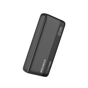 CANYON Power Bank PB-240, 25000mAh PD140W display power bank,Size160.0x82x27 mm Weight 508+-10g, Dark Grey