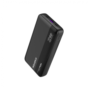 CANYON Power Bank PB-240, 25000mAh PD140W display power bank,Size160.0x82x27 mm Weight 508+-10g, Dark Grey
