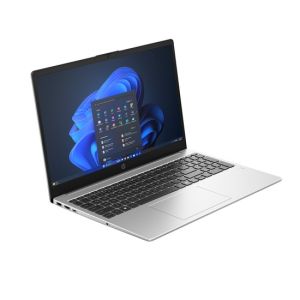 Лаптоп HP 255R G10 (B9YQ7ET), 15.6" FullHD (1920x1080), AMD Ryzen™ 5 7535U (2.9GHz up to 4.55GHz, 6 ядра), 16GB DDR5, 512GB SSD M.2, FreeDOS, Turbo silver